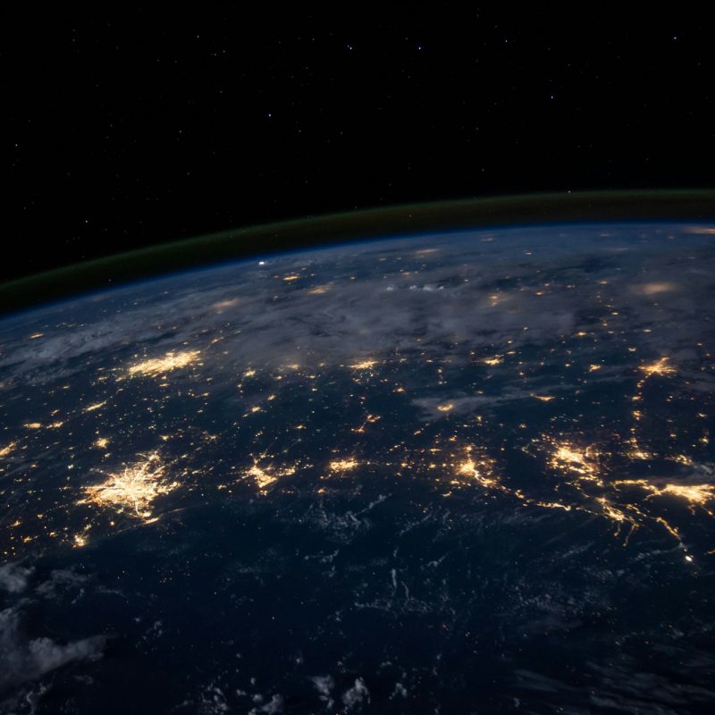Foto del espacio ultraterrestre